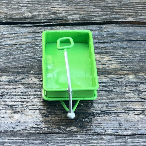 Vintage Lot Christmas Ornaments Kiddie Car Metal Wagon Wood Toy Dollhouse Cars - Picture 15 of 15